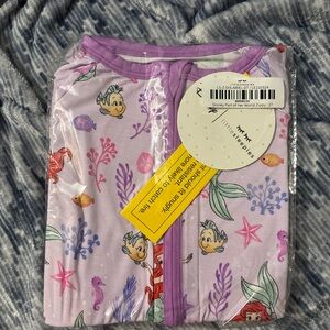 Little Sleepies Disney Ariel Zippy in Light Purple
